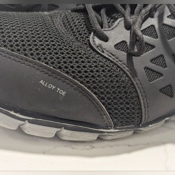 Reebok Sublite Cushion Work RB4041 Men Work safety Black 15 Wide sneakers shoe - Picture 9 of 11